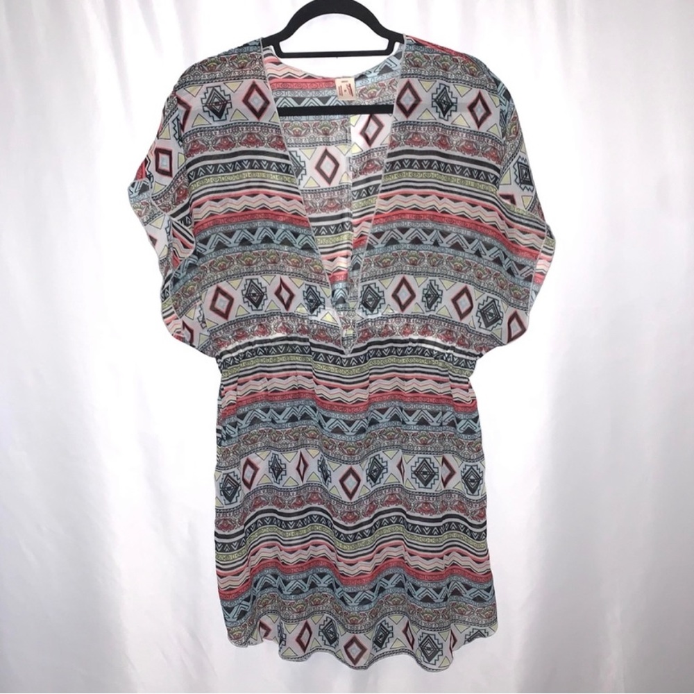 Arizona Jean Beach Swim Cover Up Top Size XL